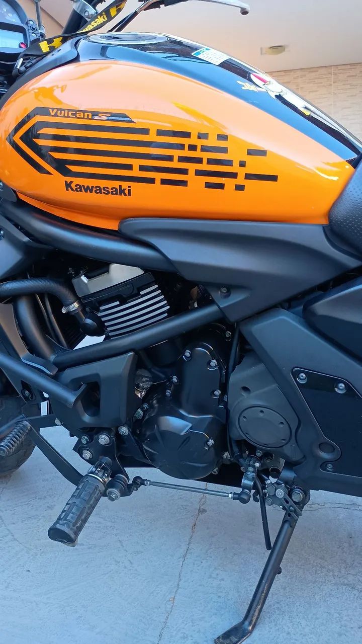 Vulcan 650S com ABS e baixo km - Foto 4