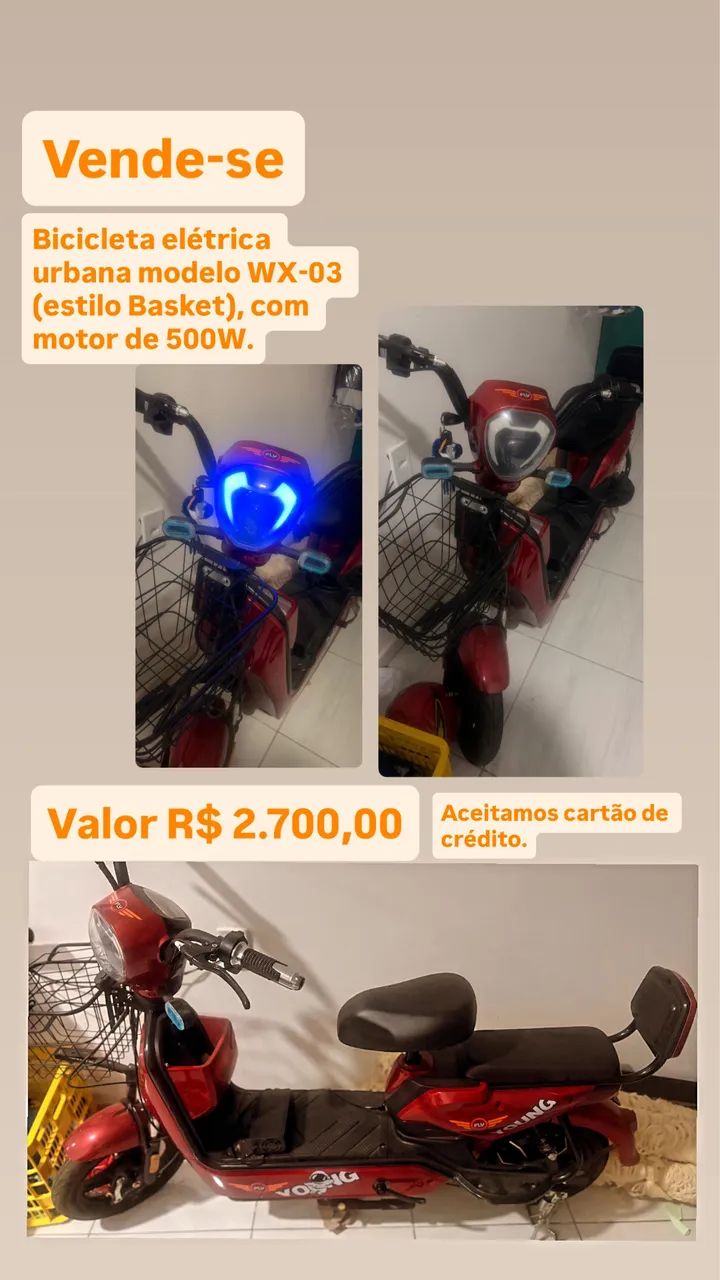 Bicicleta Elétrica 