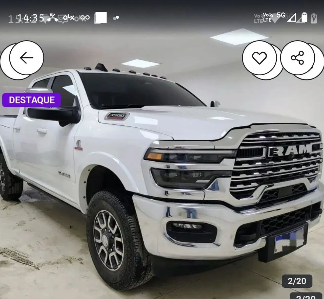 Ram 3500 LIMITED LONGHORN 6.7 TB CD DIESEL 2025