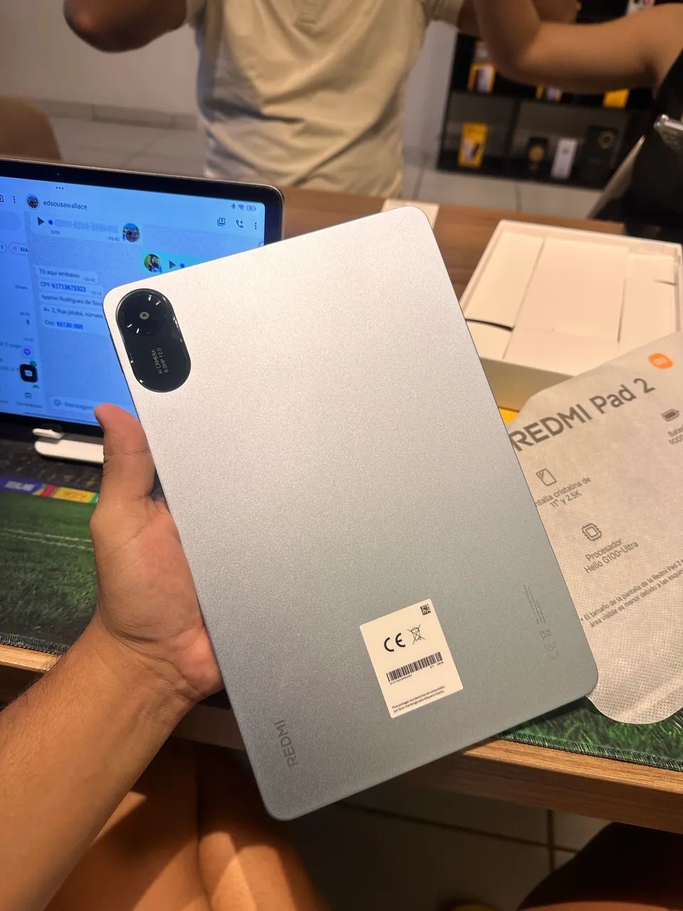 REDMI PAD 2 - LACRADO - Foto 4