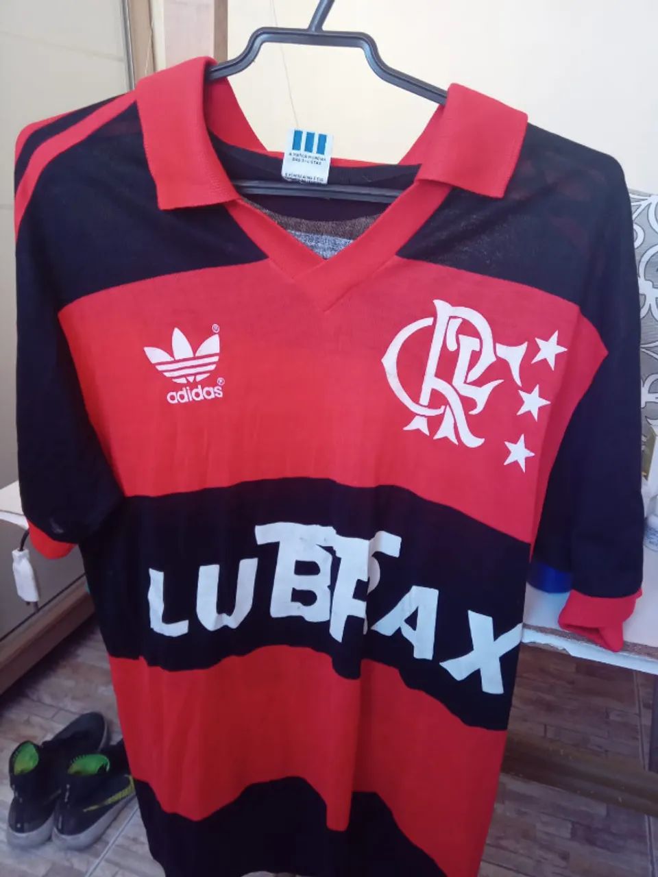 Camisa do Flamengo da decada de 80