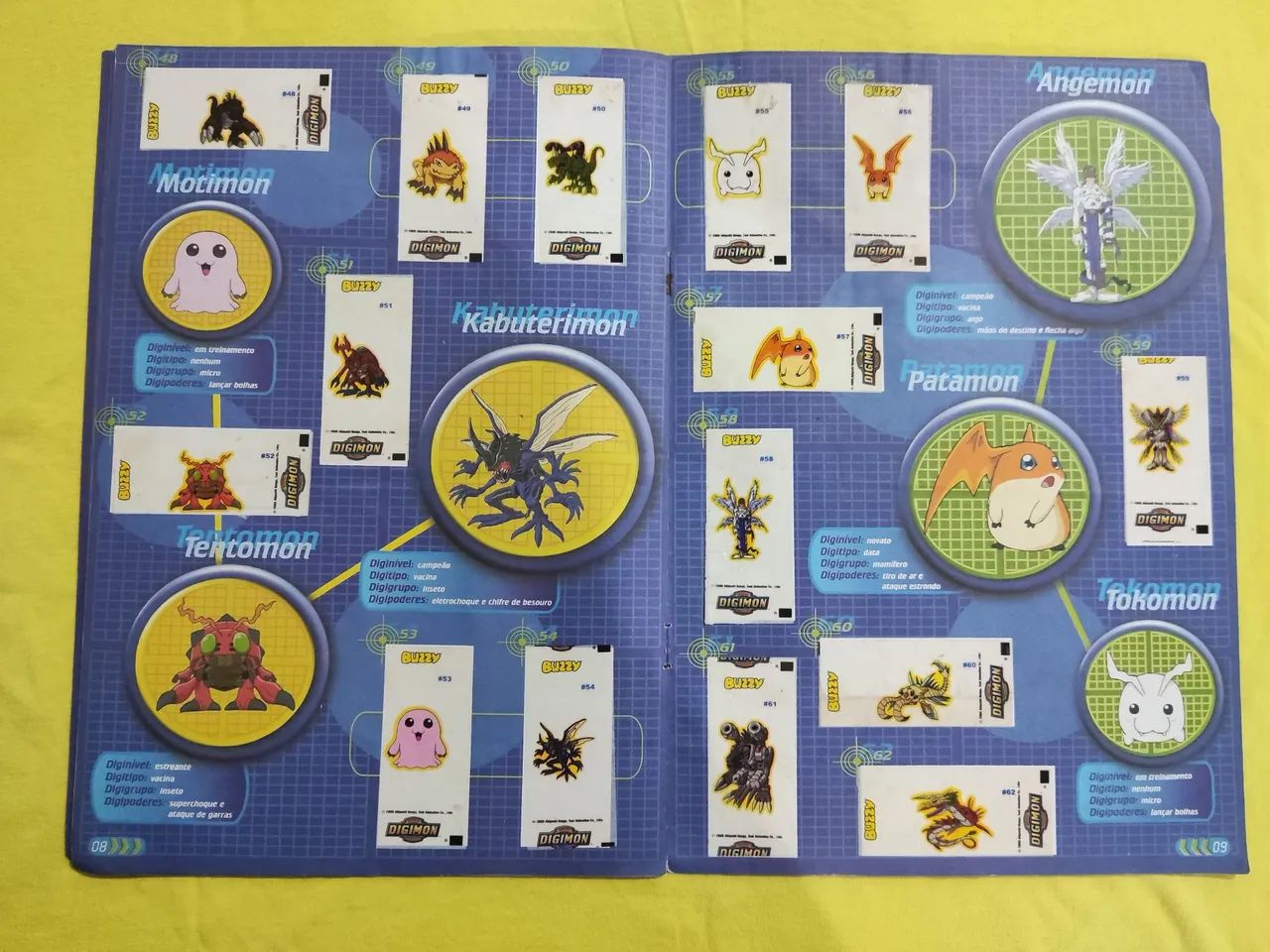 Álbum Buzzy Digimon - Foto 5