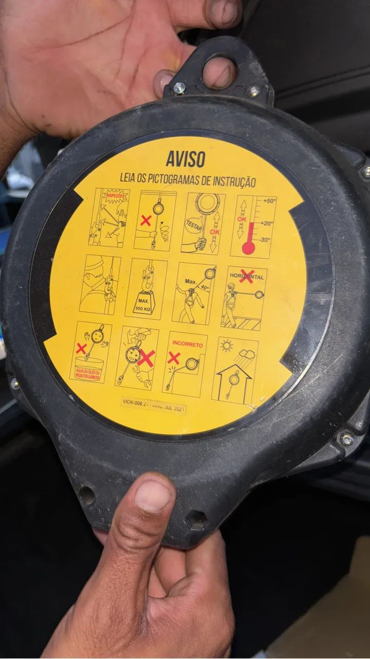 Trava queda retrátil de 15 metros - Foto 2