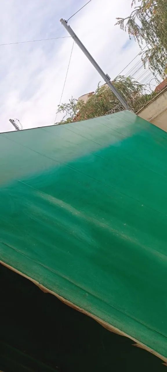 Tenda/ Toldo verde  7x2,5M - Foto 2