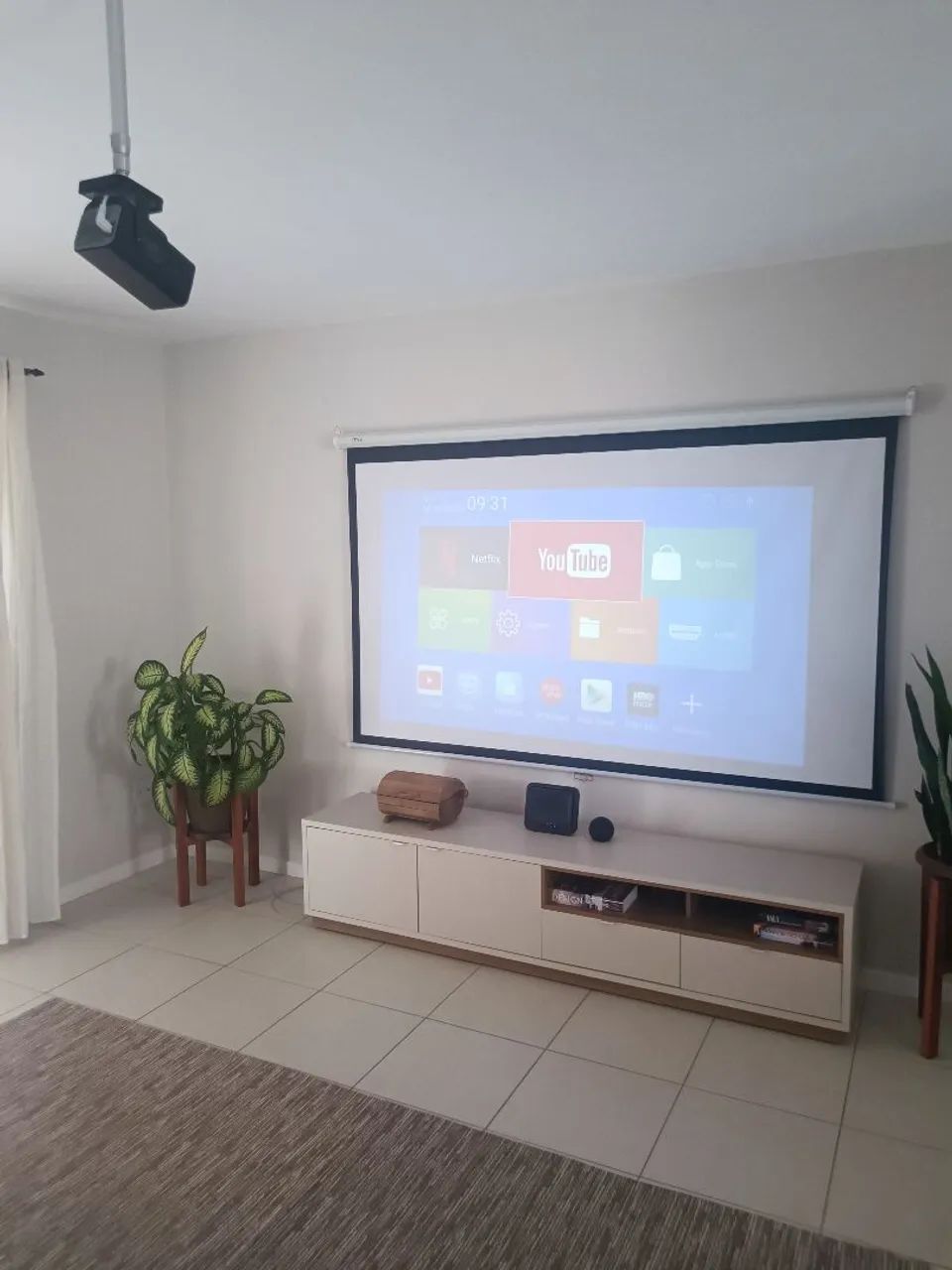 Projetor e Tela de Projeção - Foto 2