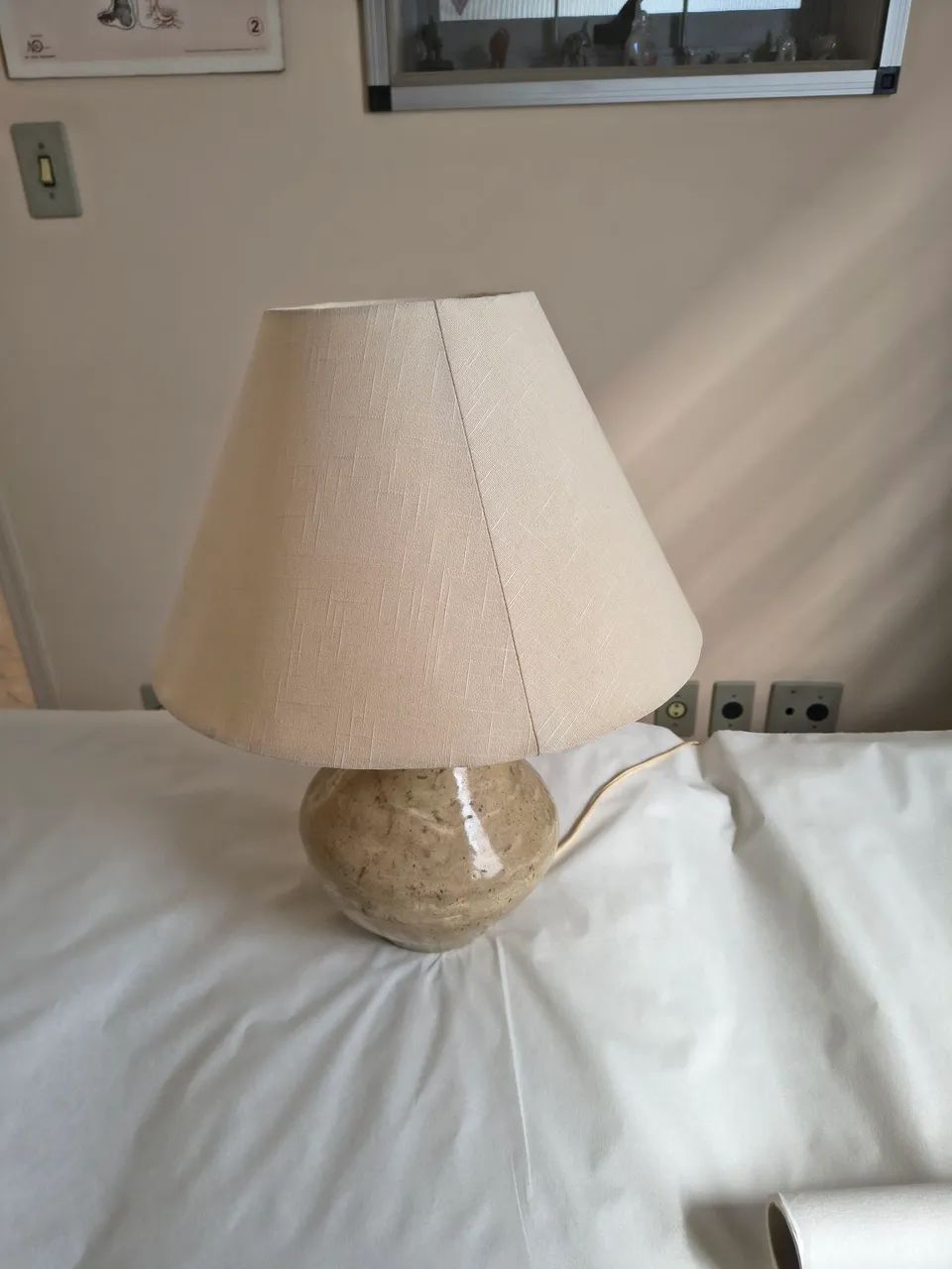 Abajur artesanal de mesa - Foto 2