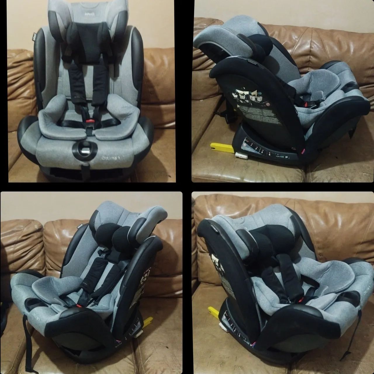 Cadeirinha Reclinável Isofix RN até 36kg já higienizada  - Foto 2