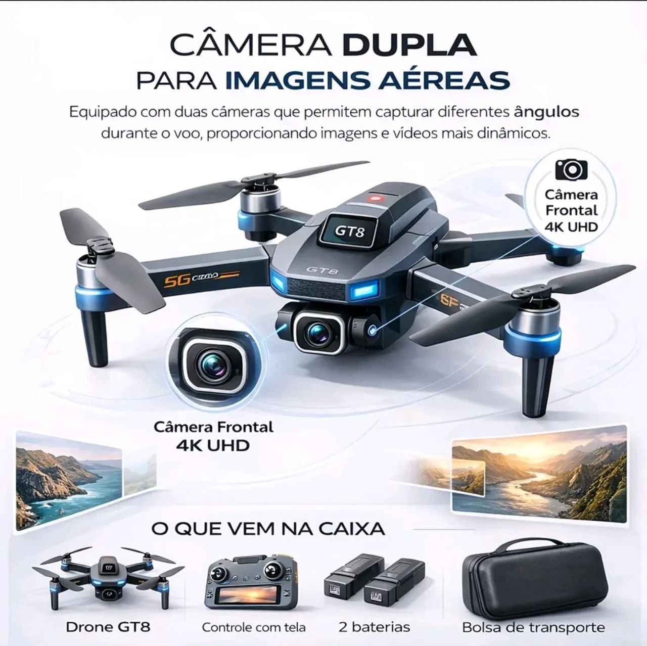 Drone GT8 (Nível intermediário) - Foto 4