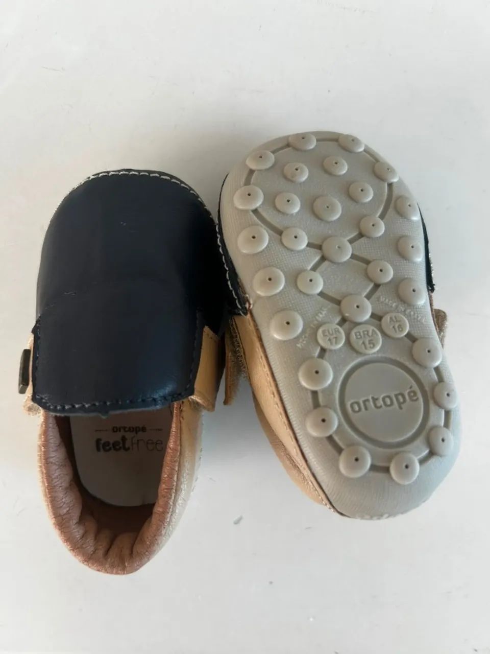 Sapato bebê ortopé