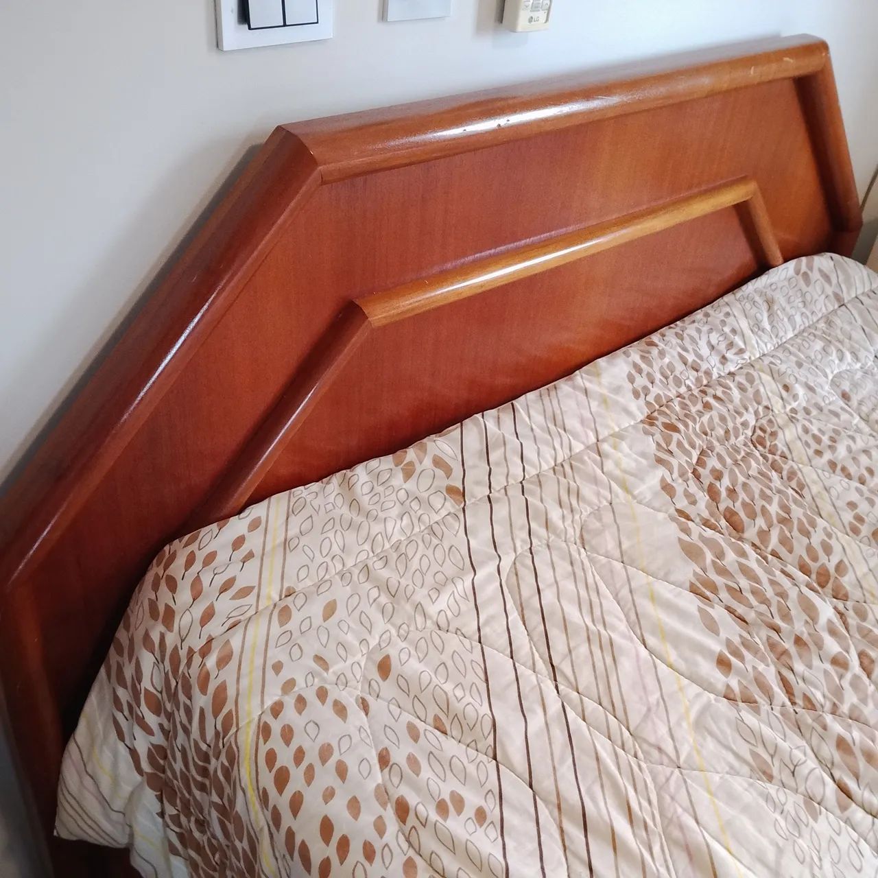 Cama de Casal Mogno - Foto 3