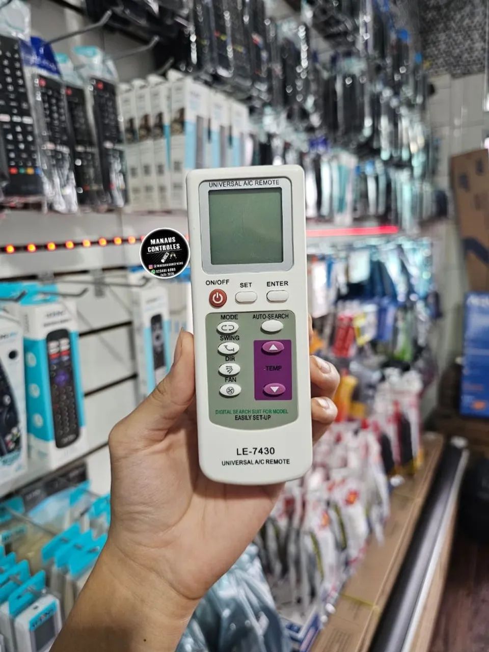 Controle universal p ar-condicionado. Whatsapp na descrição 