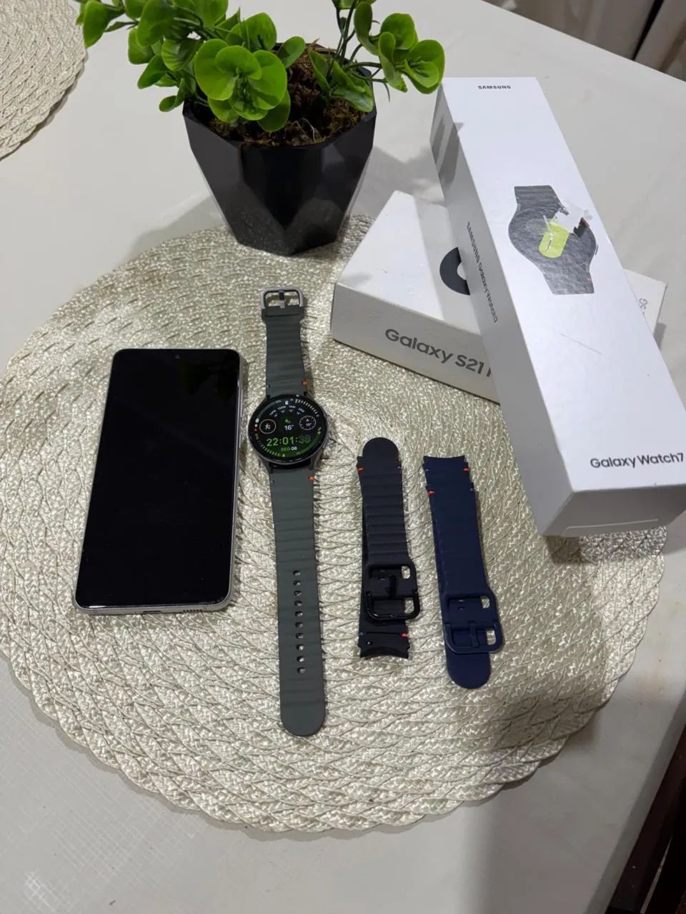 Samsung S21FE e Galaxy Watch 7 44mm