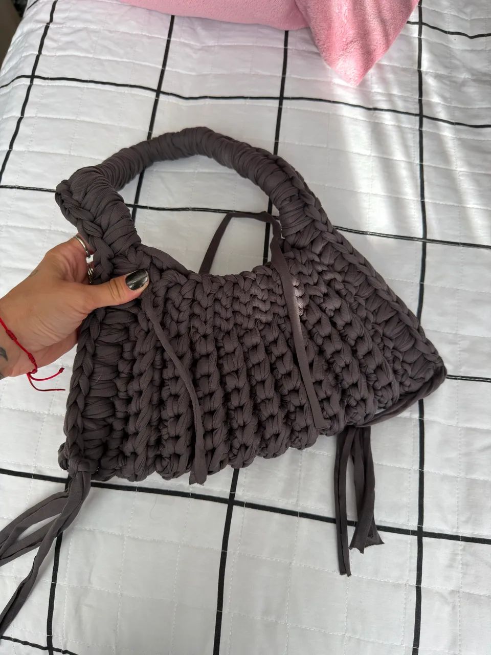 Bolsa de crochê - Foto 4