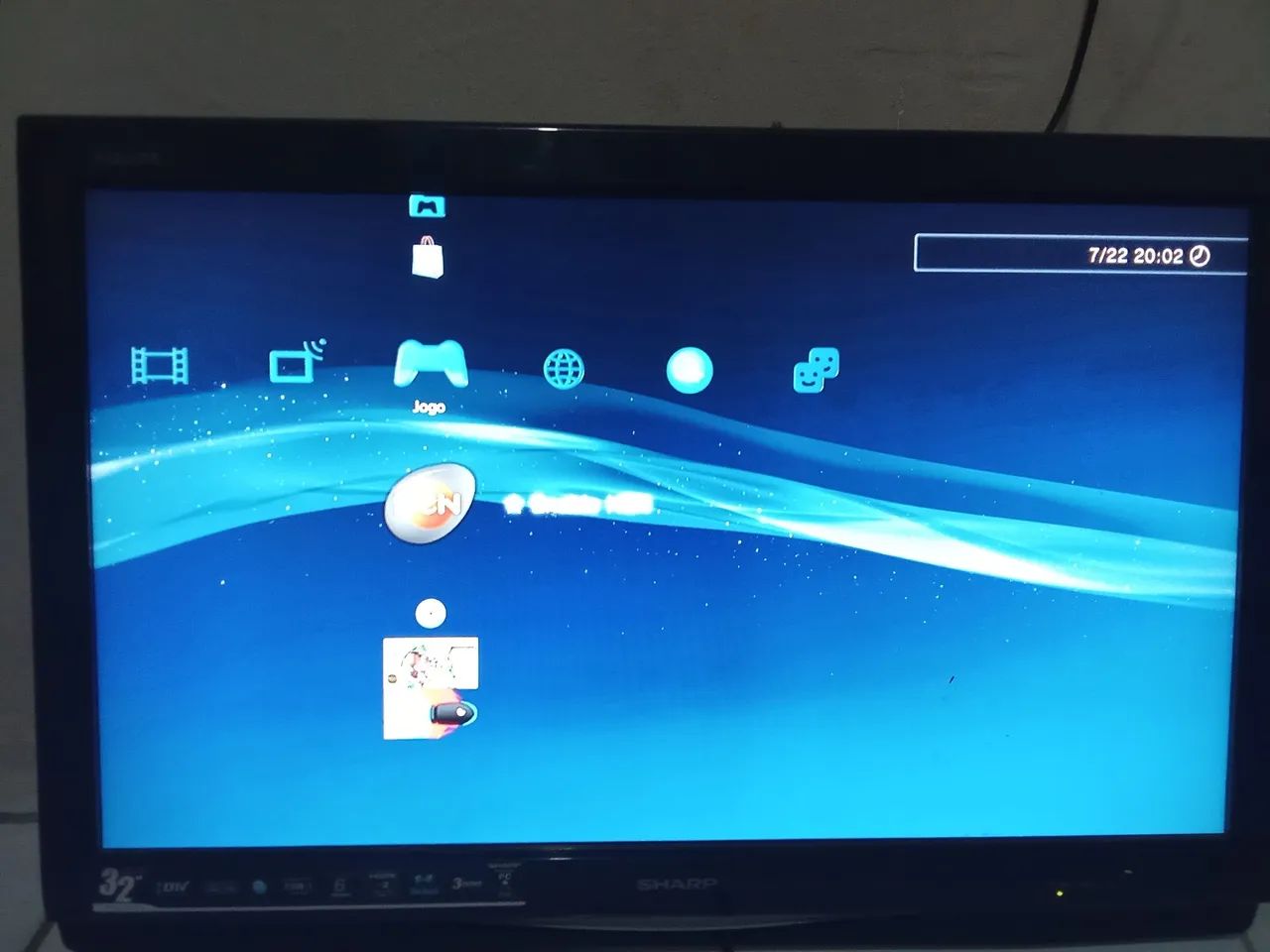 TV de 32 e PS3 completo  - Foto 5