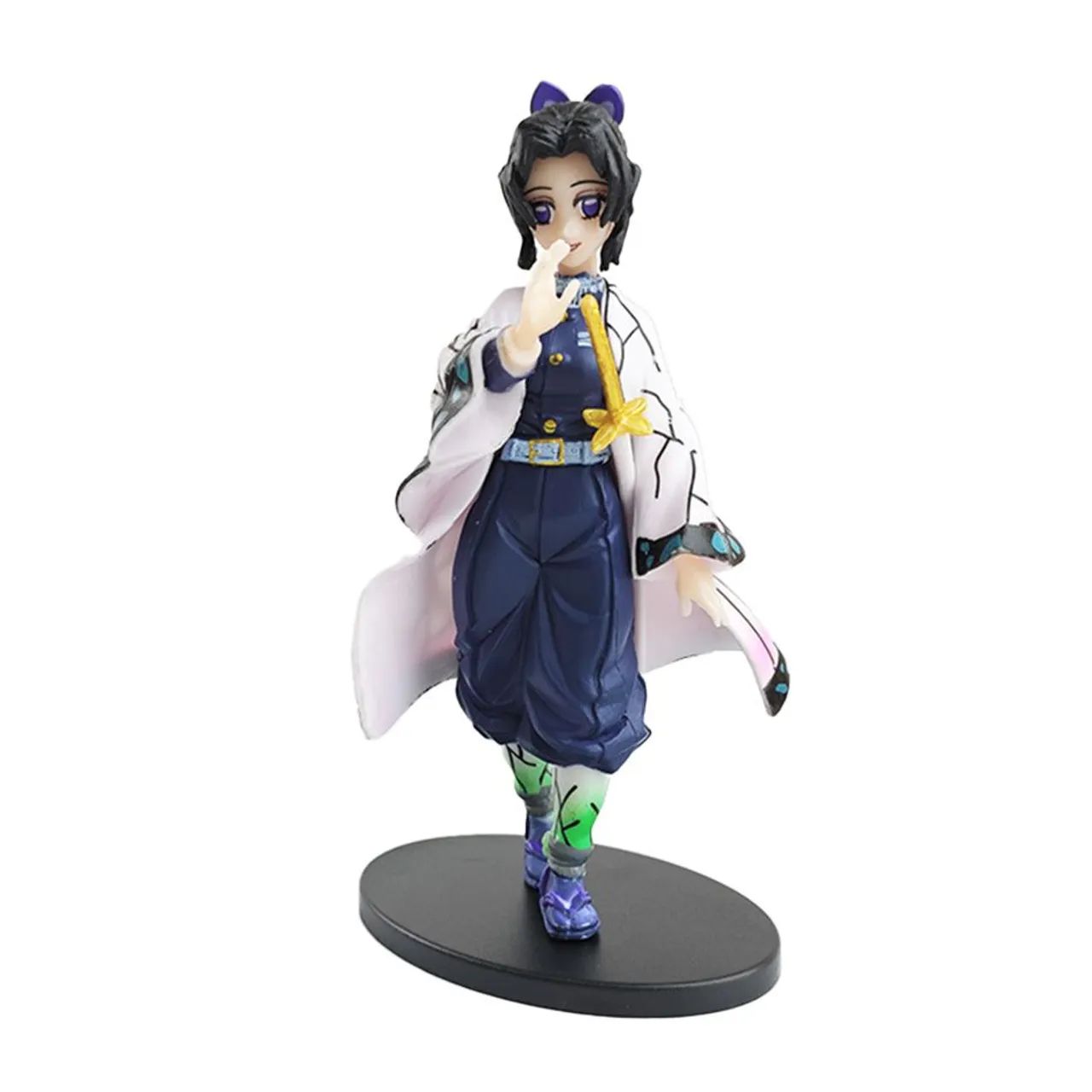 Boneco Shinobu Miniatura Demon Slayer Kimetsu 14cm
