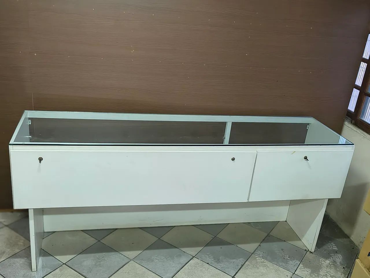 Balcão vitrine Branco  - Foto 2