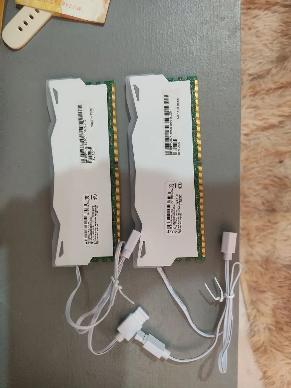 memória ddr4 32gb RGB 3200mhz - Foto 5