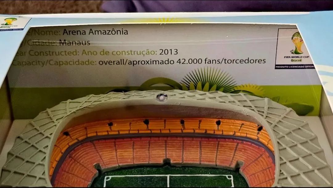Miniatura Arena da Amazônia - Manaus/AM - Na Caixa. - Foto 5