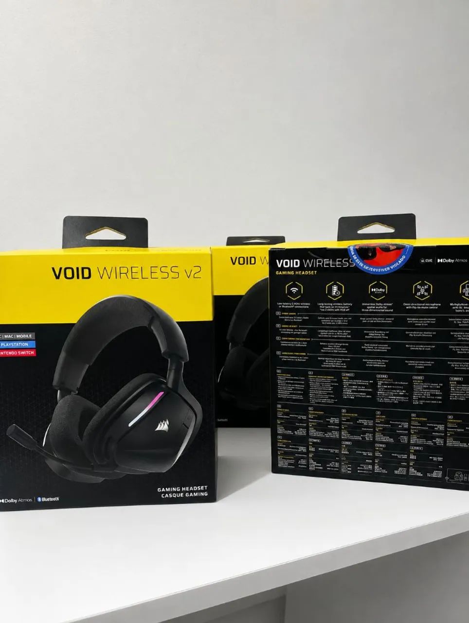 headset Corsair Void Wireless v2/ Lacrado!
