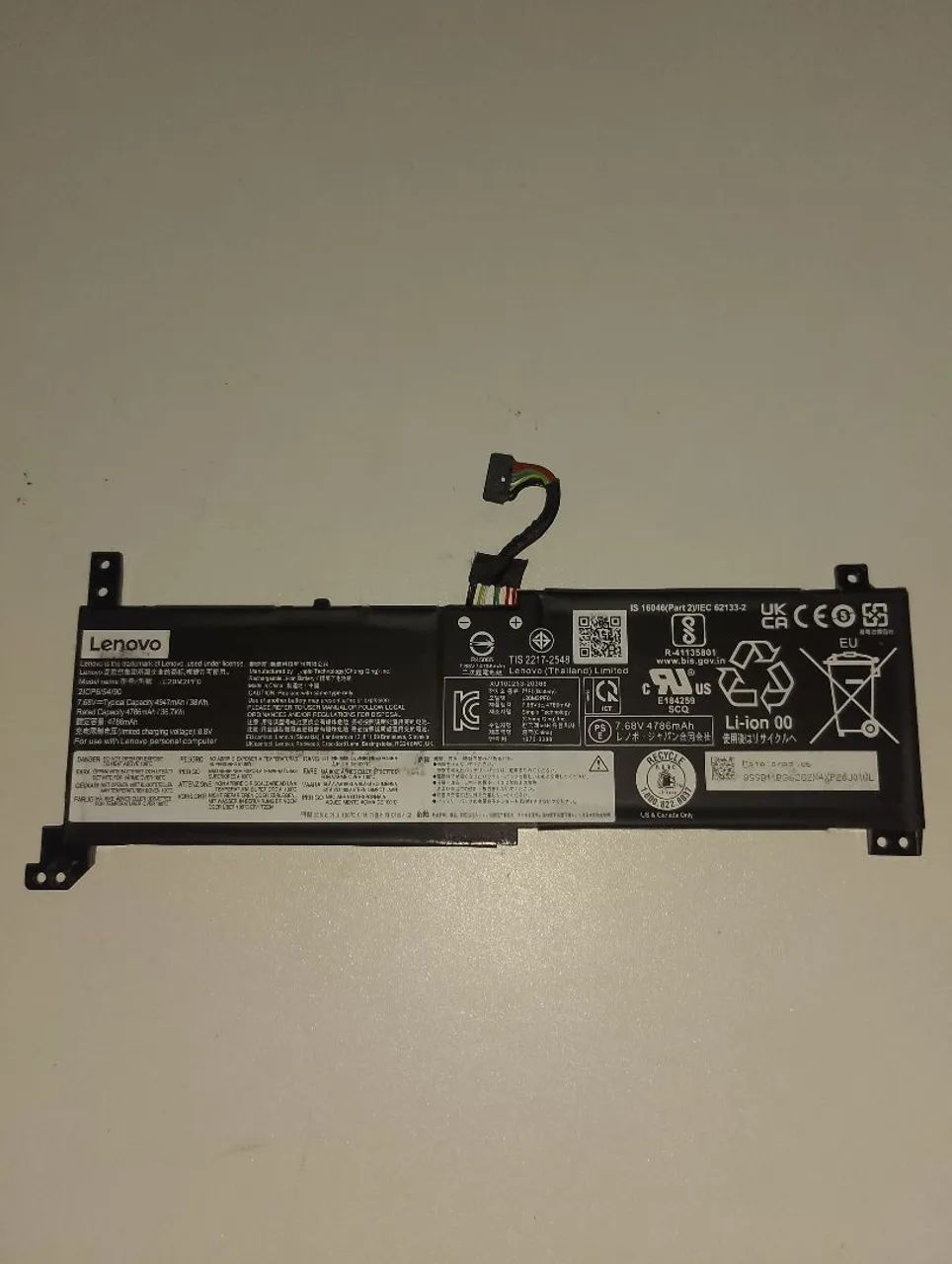 Bateria notebook lenovo