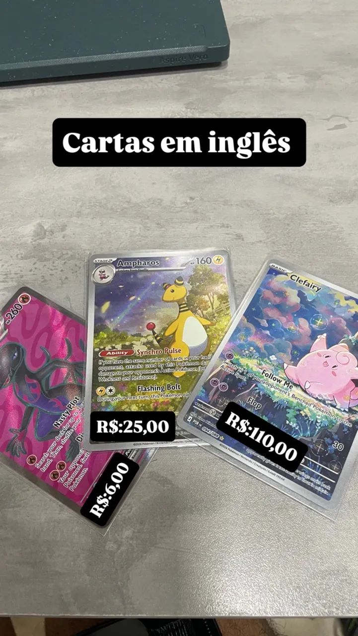 Lote/avulsa de cartas Pokémon  - Foto 4