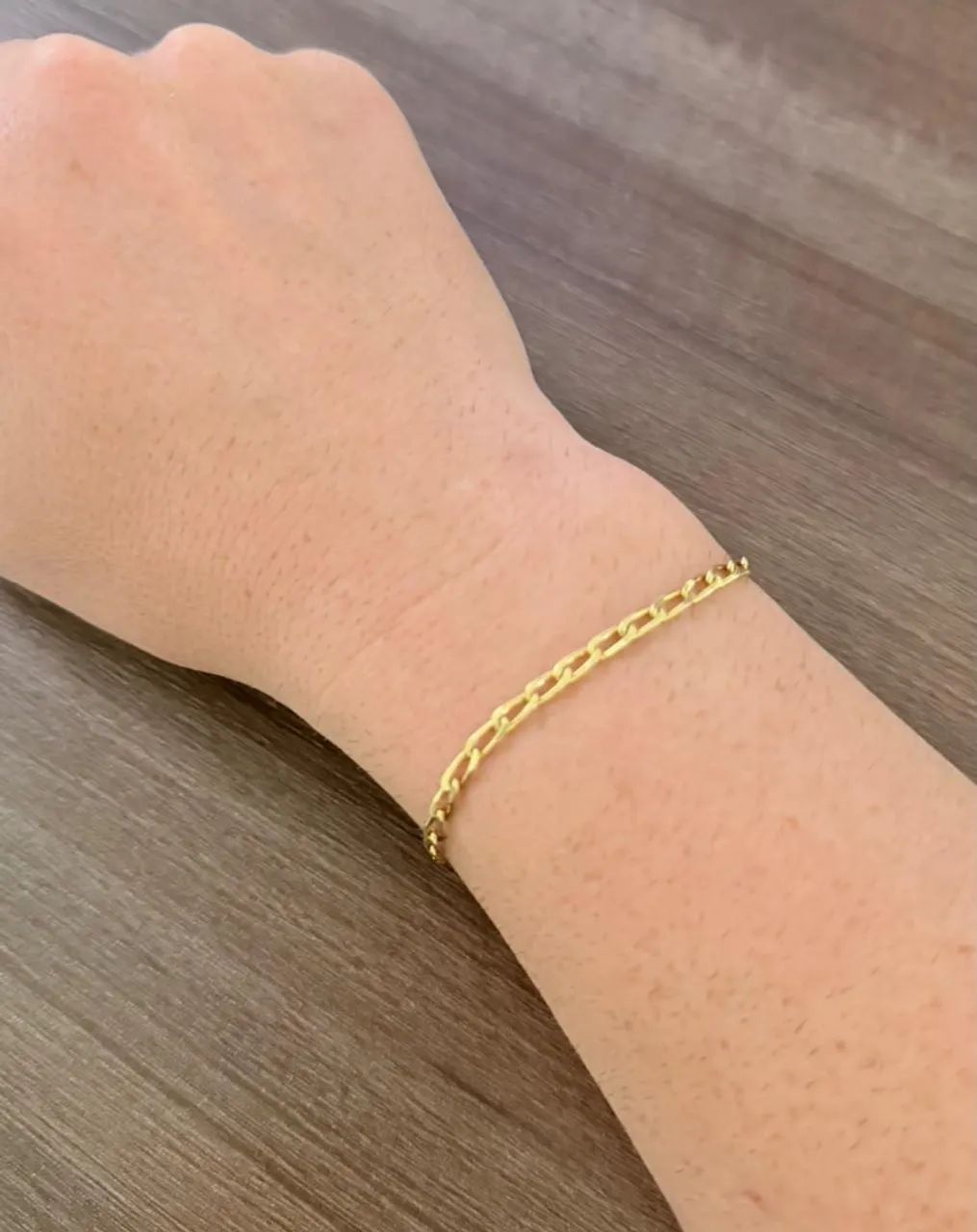 Pulseira ouro 18k 20cm 5.2g - Foto 3