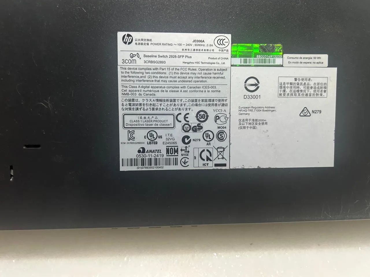 Switch HP V1910 24Gh - Foto 2