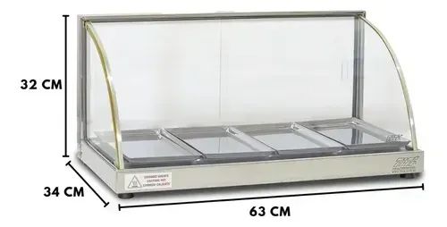 Estufa de salgados 