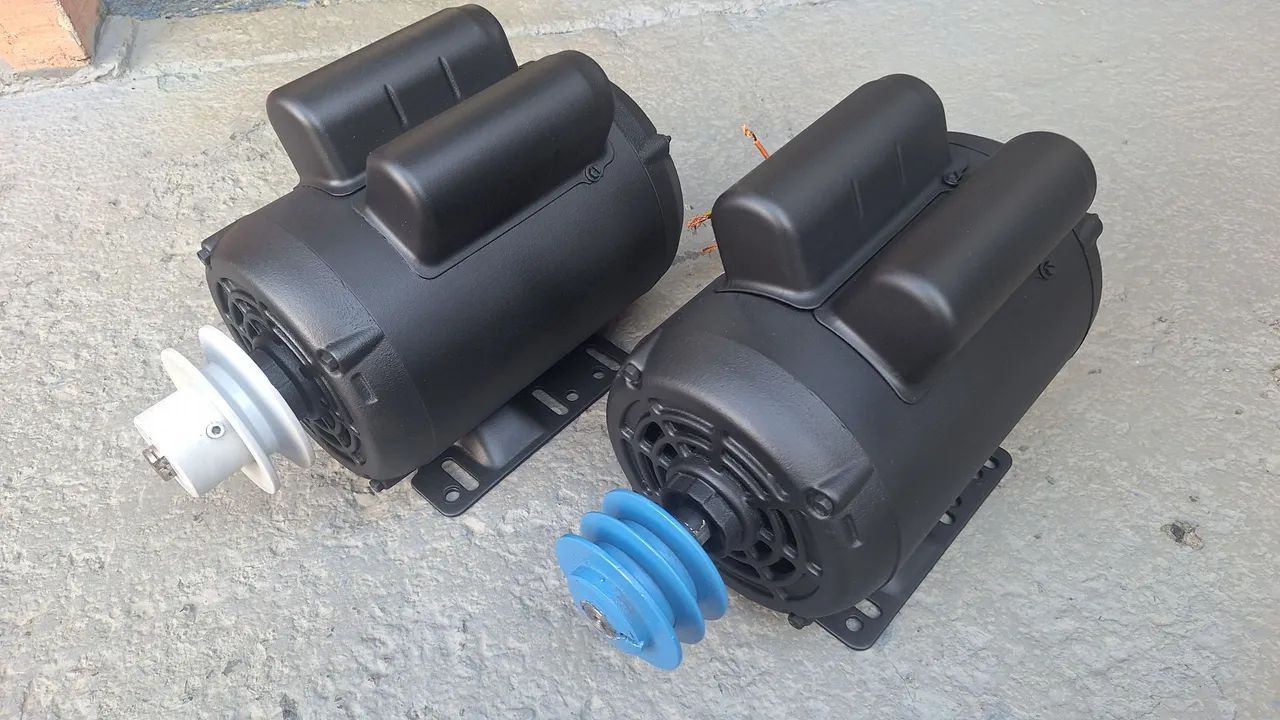 Motor elétrico monofasico 2 cv. Rotação: 1740. - Foto 5