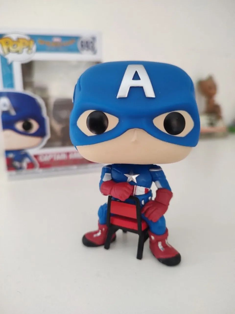 funko pop! marvel captain america 693 exclusivo - Foto 2