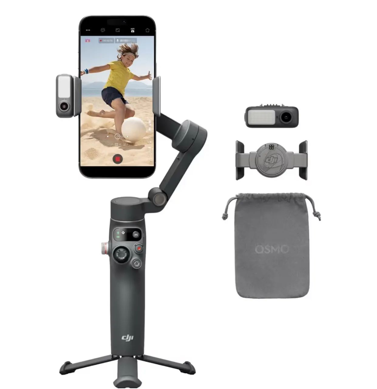 【中古】OSMO MOBILE 7P Gimbal DJI Osmo Mobile 7P - Estabilizador Profissional para