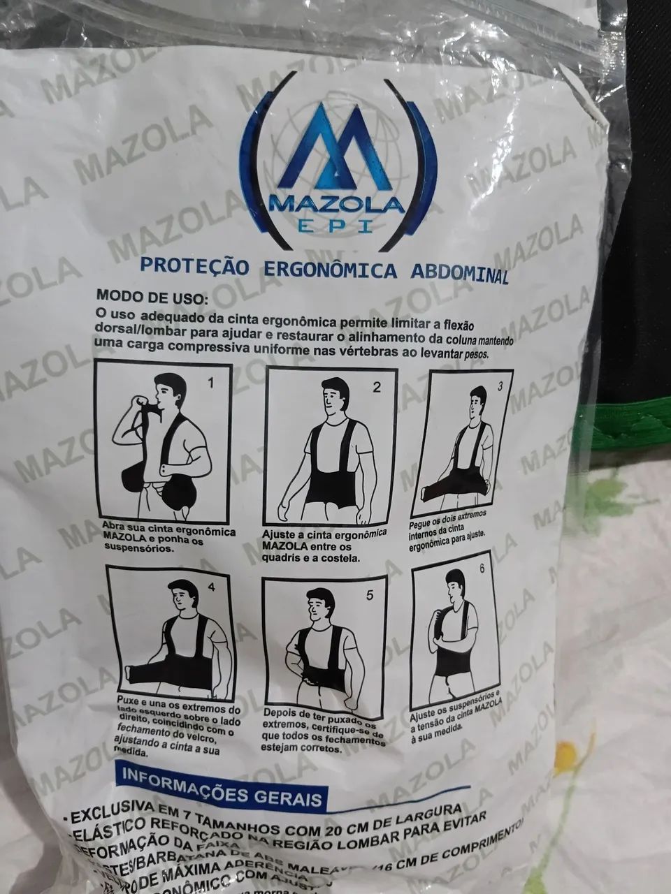 Proteçao ergonomixa abdominal - Foto 2