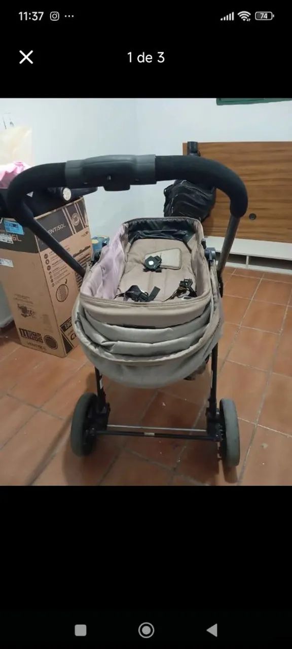 Carrinho de bebê Galzerano 