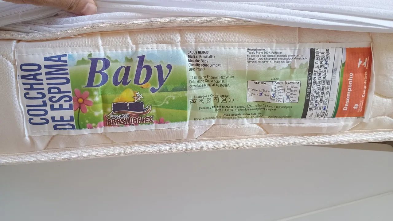 Berço mini cama. MDF e Madeira (Reller) - Foto 3