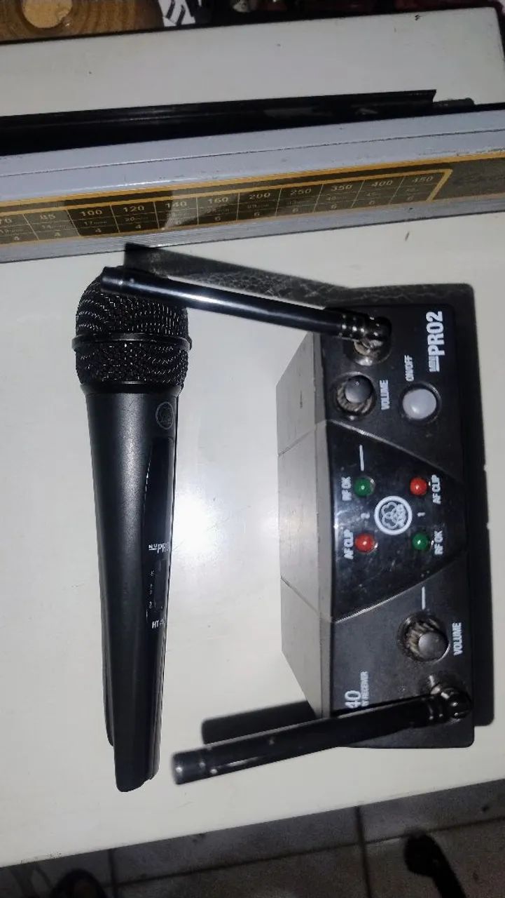 Microfone sem fio Akg pro 2 SR40 - Foto 2
