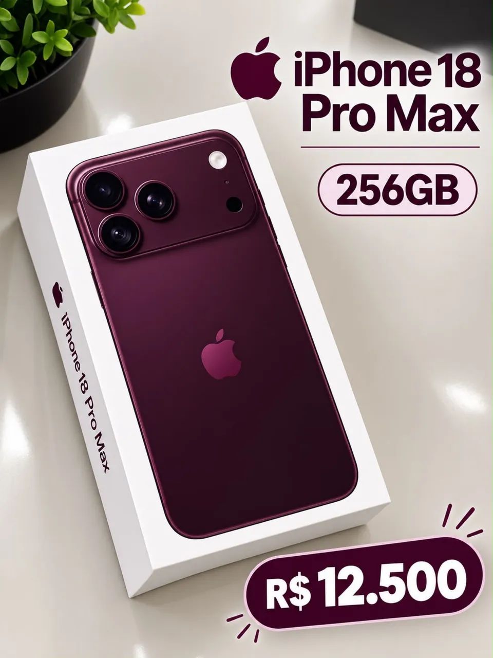 iPhone 18 pro max 256gb