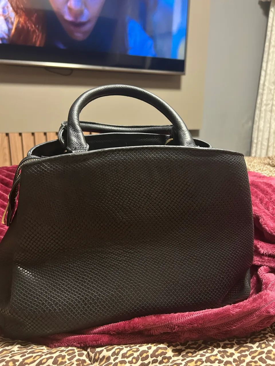 Bolsa em couro legítimo - Jorge Bischoff - Foto 3