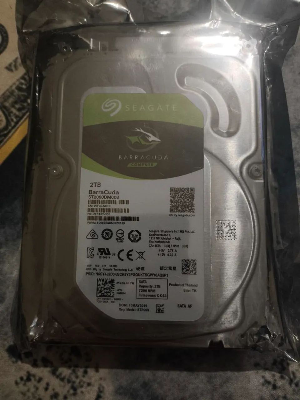 HD Seagate BarraCuda 2TB Novo Lacrado - Armazenamento - Vila