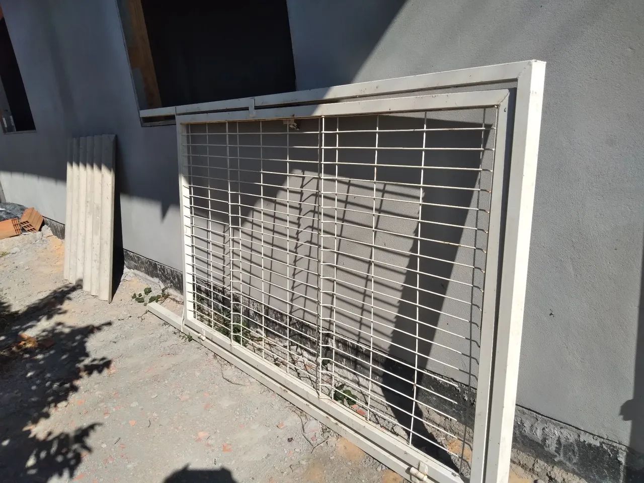 Portão de alumínio 