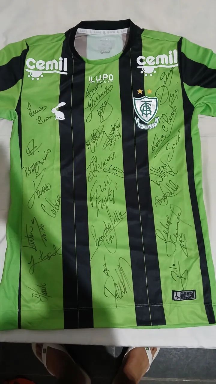 Camisa Original do América 2018 Autografada