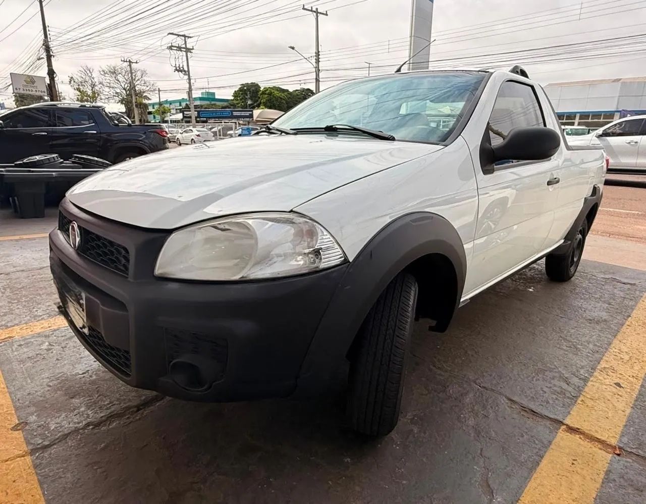 Fiat Strada Working Hard 1.4 Fire Flex 8V CS 2020 - Foto 2