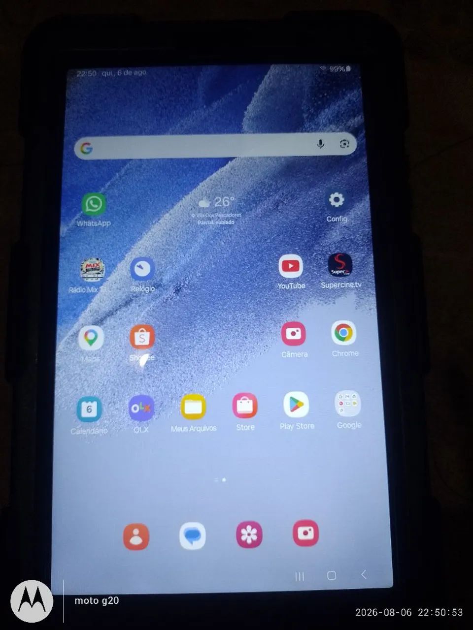 Vende-se Tablet- Samssung- Galaxy- A7 Lite.