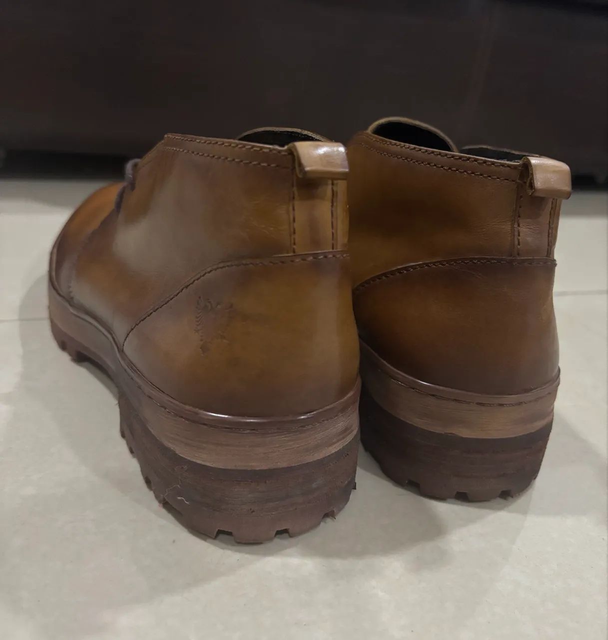 Bota Cavalera couro legítimo tamanho 40 - Foto 4