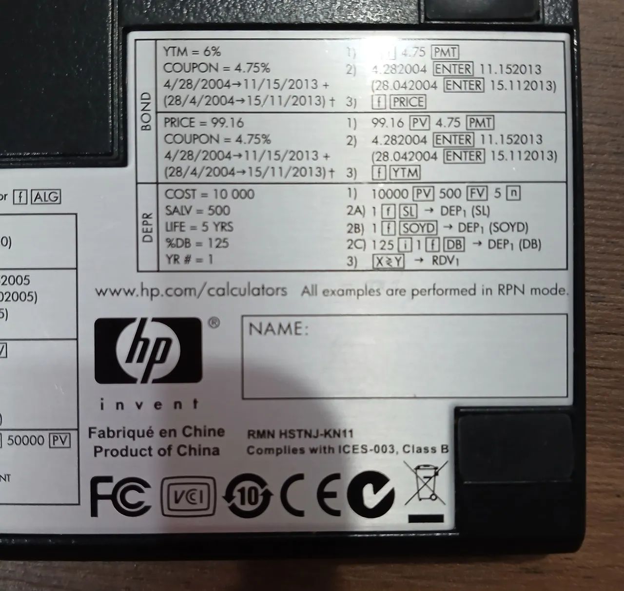 HP 12C Platinum - Foto 3