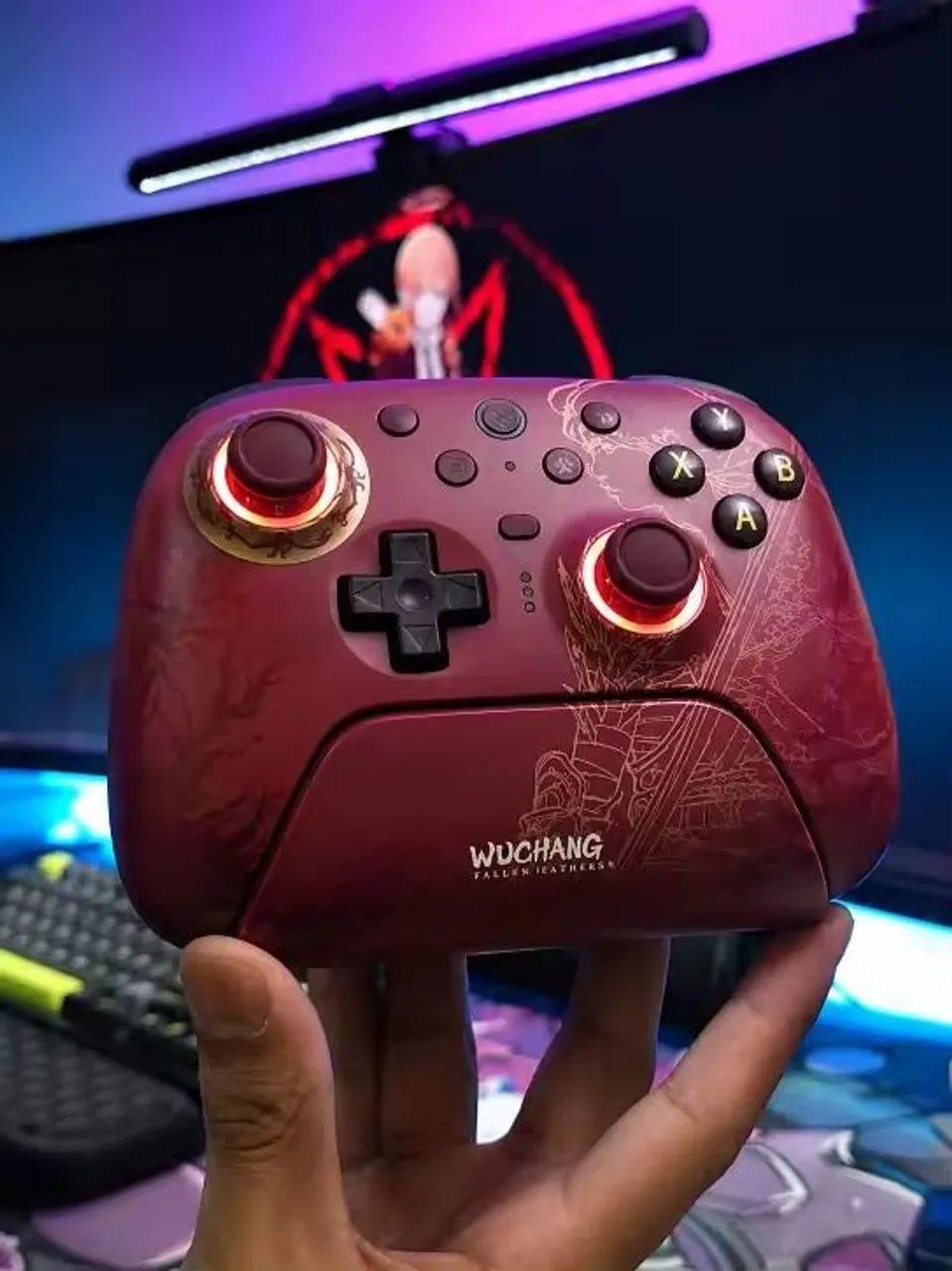 8BitDo Ultimate 2 WUCHANG - Controle Sem Fio Tri-Mode para PC e Android - Foto 3