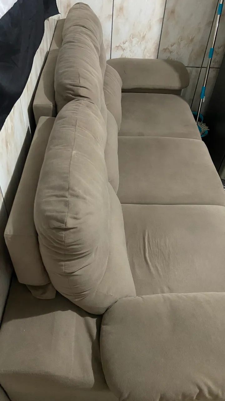 SOFÁ DE 3 PLAZAS RECLINABLE USADO64962680801666123