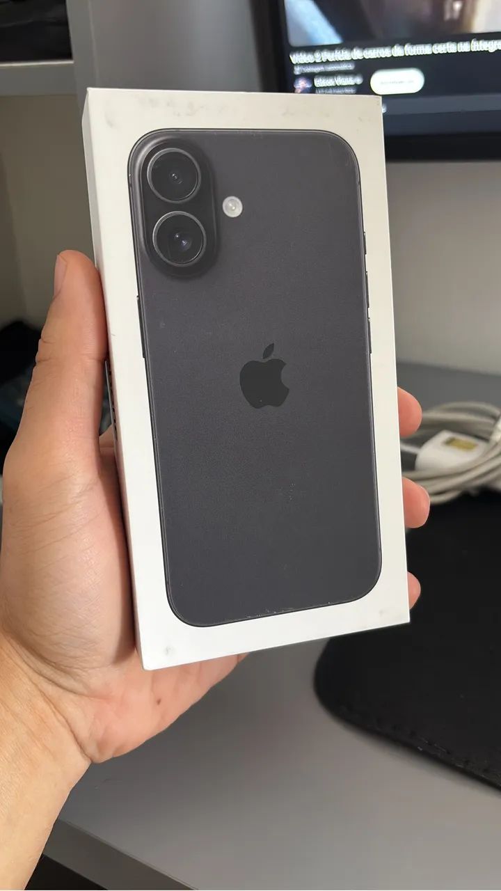 iPhone 16 128gb | Preto | Lacrado