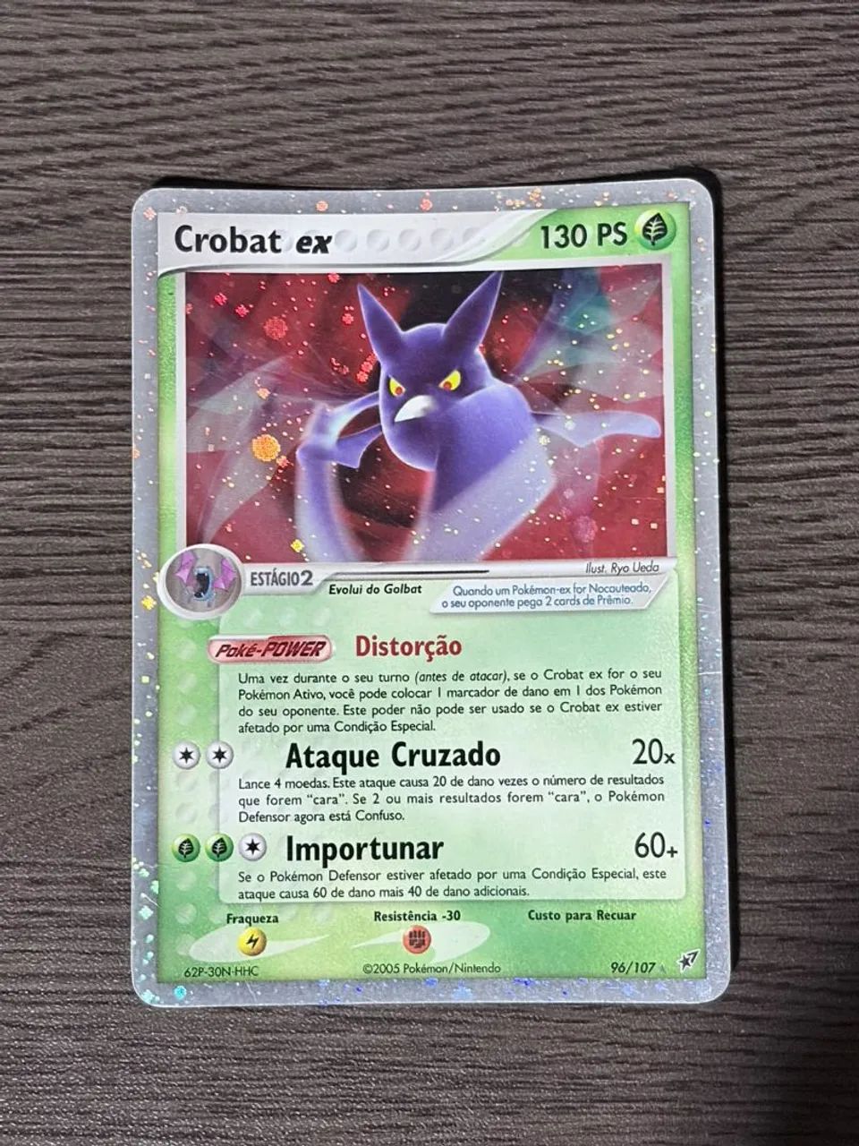 Cartas pokémon raras e antigas