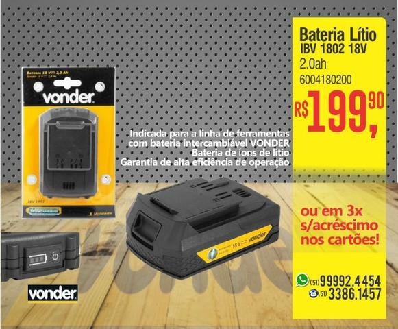 Aparador de grama - 18 V - IAGV 1801 Vonder - Foto 4