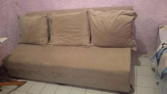 Sofá cama semi novo